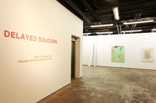 Delayed Sojourn exhibition view